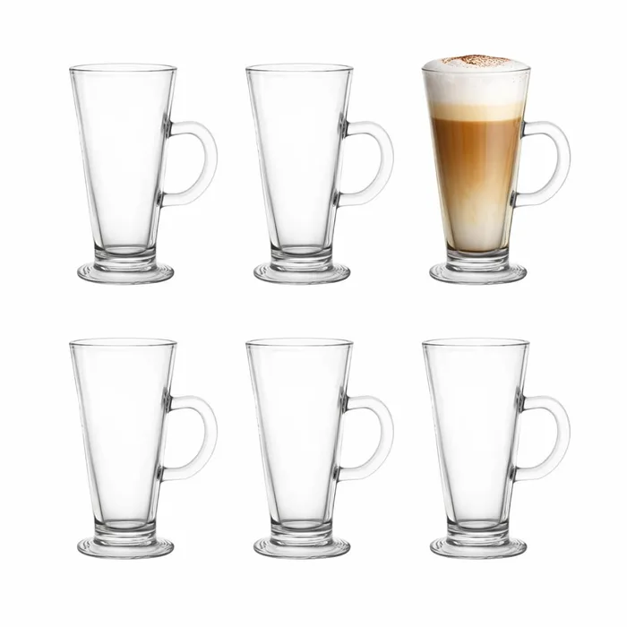 6 כוסות זכוכית 290 מ"ל דגם ניו יורק