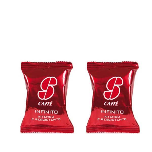 100 קפסולות INFINITO של ESSSE קפה למכונת ESSSEאסא קפה