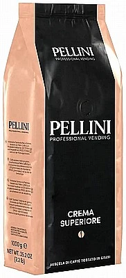 1 קילו פולי קפה PELLINI CREMA SUPERIORE