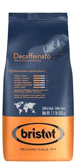 0.5 קילו בריסטוט נטול קפאין/BRISTOT DECAFFEINATO