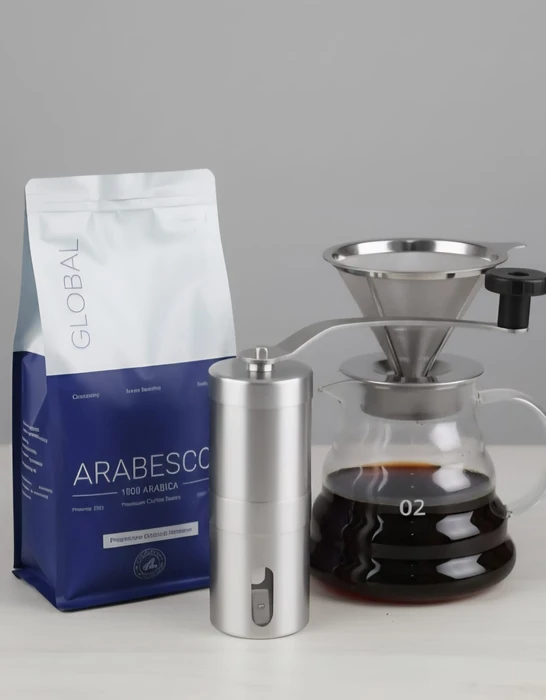 ערכת POUR OVER /V60 חליטה איטית