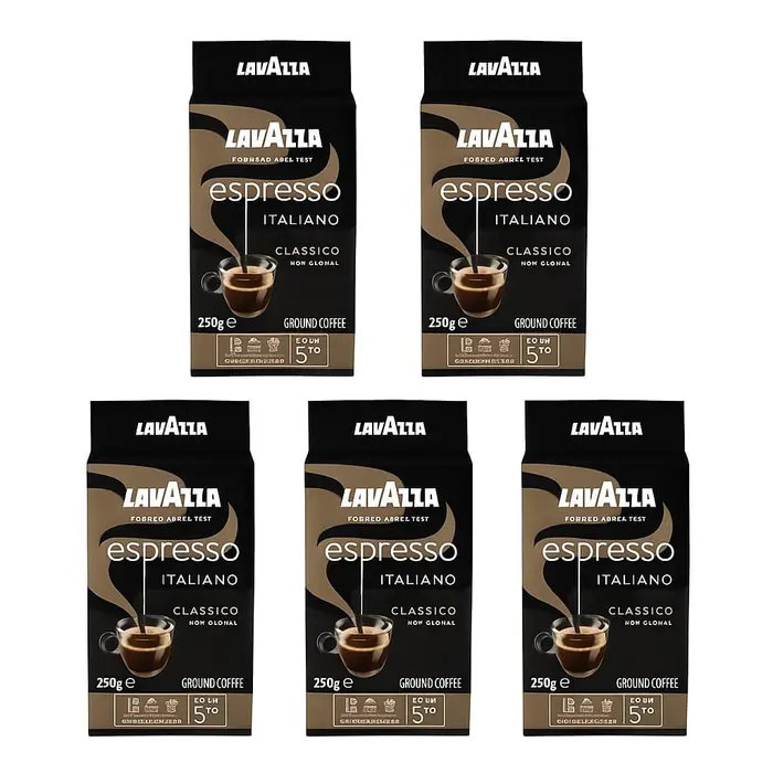 1.250 גרם קפה טחון לוואצה אספרסו קלאסיקו/LAVAZZA ESPRESSO CLASSICO