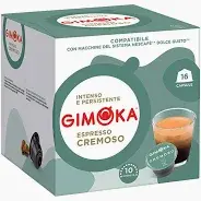 16 קפסולות ג'ימוקה קרמוסו/DOLCE GUSTO GIMOKA CREMOSO