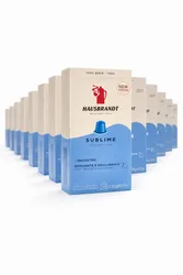 50 קפסולות קפה תואמות נספרסו - האוסברנדט סאבליים GOURMET/ Hausbrandt Sublime