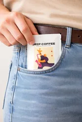 10 גרם קפה טחון 100% ערביקה בתוך שקית חליטה אישית DRIP TO GO
