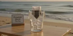 50 שקיות פילטר נייר DRIP BAG לשימוש עם קפה טחון