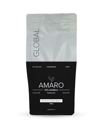 1 קילו פולי קפה גלובל אמארו/GLOBAL AMARO