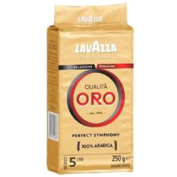 250 גרם קפה טחון למקינטה לוואצה אורו LAVAZZA