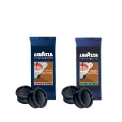 מיקס 200 קפסולות גראן אספרסו ואספרסו LAVAZZA POINT
