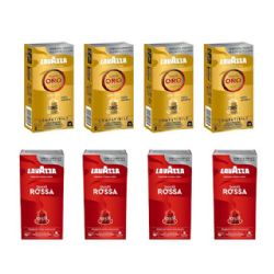 מיקס 80 קפסולות חוזק בינוני לוואצה לנספרסו/NESPRESSO
LAVAZZA ORO/ROSSA