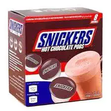 8 קפסולות משקה סניקרס מתקתק וטעים למכונת דולצ'ה גוסטו
SNICKERS DOLCE GUSTO