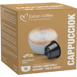 16 קפסולות קפוצ'וק דולצ'ה גוסטו/CAPPUCCIOK DOLCE GUSTO