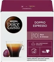 16 קפסולות דופיו דולצ'ה גוסטו/DOPPIO DOLCE GUSTO