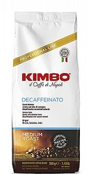 500 גרם פולי קפה קימבו נטול קפאין/KIMBO DECAFFEINATO