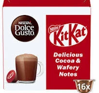 16 קפסולות קיט קאט דולצ'ה גוסטו/KIT KAT DOLCE GUSTO