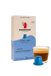   100 קפסולות קפה תואמות נספרסו - האוסברנדט סאבליים GOURMET/ Hausbrandt Sublime  