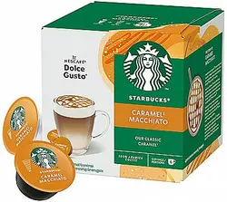 12 קפסולות קרמל מקיאטו דולצ'ה גוסטו/CARAMEL MACCIHATO STARBUCKS